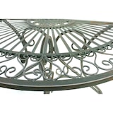 thumbnail of DanDiBo Tisch Halbrund Wandtisch Halbtisch 130434 Beistelltisch aus Metall 90 cm Gartentisch Konsole