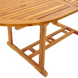 thumbnail of vidaXL 5-tlg. Garten-Essgruppe Massivholz Akazie und Textilene