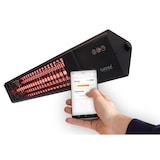 thumbnail of Sunred Smart Terrasverwarmer Triangle Dark Wandmodel Zwart 2500 Watt