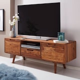 thumbnail of WOHNLING TV Lowboard AMANA Holz Fernsehkommode Massiv Landhaus Fernsehschrank