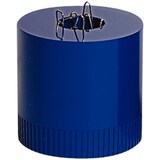 thumbnail of Büroklammernspender, clipboy, royalblau, magnetisch mit Klammern
