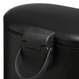 thumbnail of WellHome - Secchio a pedale in acciaio inox Siliflex 6 L nero