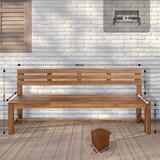 thumbnail of Gartenbank Teakbank CUGAD - Holz Teak 200x50x85 cm | Holzbank 200 Cm Gartenbank Sitzbank Mit Lehne Wetterfest Bank Garten Terrasse
