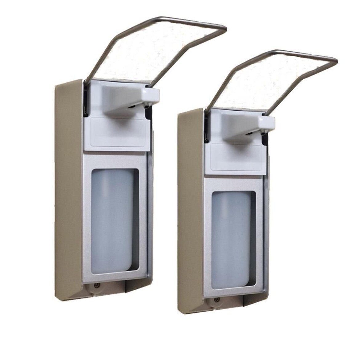 Seifenspender 1000 ml Euronorm - LH - Frontblende+Leerflasche - 2 Spender