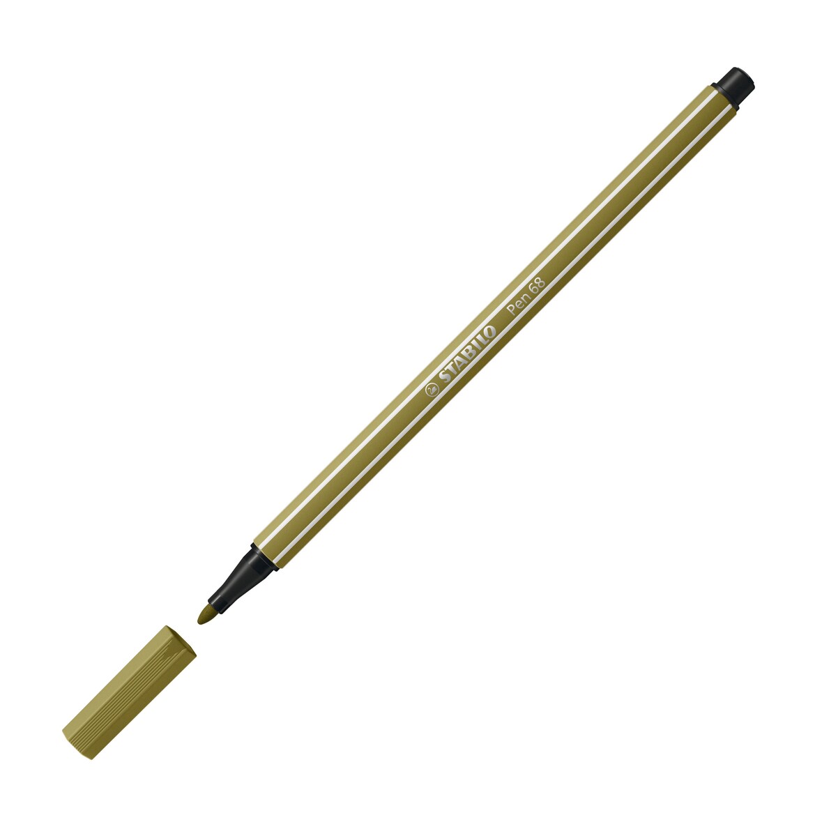 STABILO® 68/37 Premium-Filzstift - Pen 68 - schlammgrün