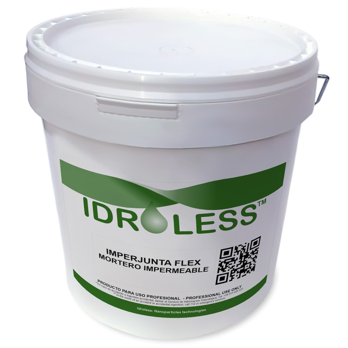 Mortero Imperjunta Flex (5kg, Blanco) - Impermeable para rellenado y sellado de juntas que evita filtraciones