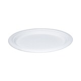 thumbnail of BIO Teller aus Zuckerrohr Weiss Zuckerrohrteller Einwegteller Einmalteller oval  1000 Stück