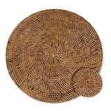 thumbnail of Bazar Bizar Placemat van rotan 35x35 cm naturel bruin
