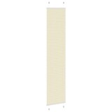 thumbnail of vidaXL Plissee Creme 45x200 cm Stoffbreite 44,4 cm Polyester