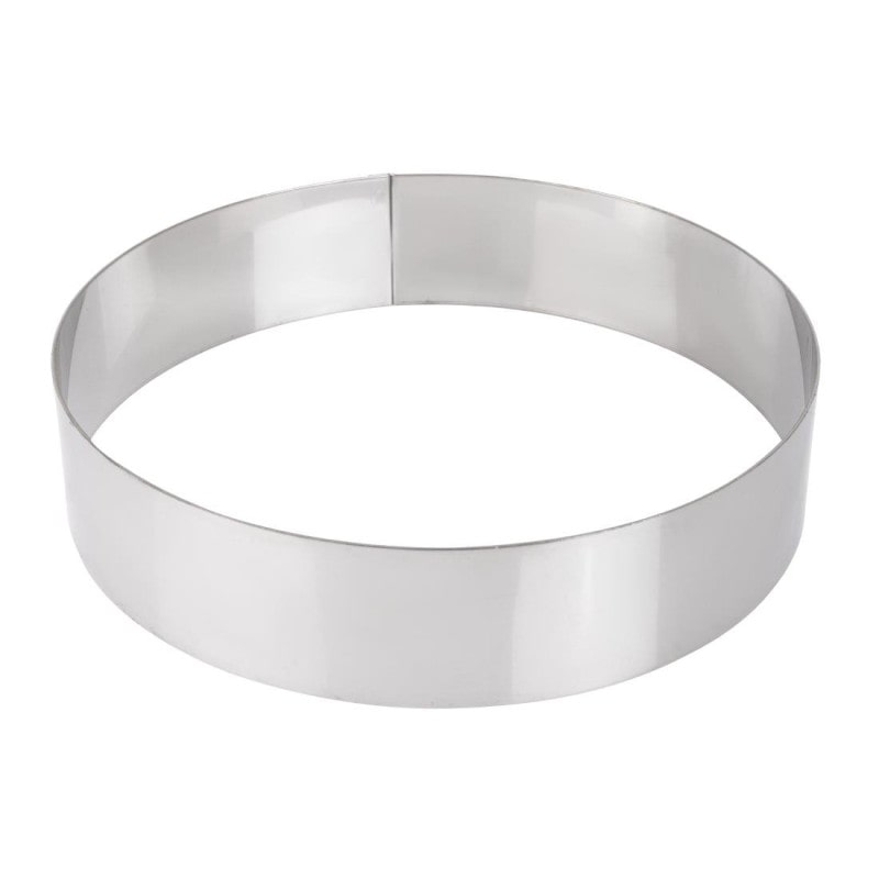 Cercle à mousse inox (GM376) - DE BUYER