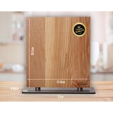 thumbnail of Oleio Design magnetischer Messerblock aus Eichenholz