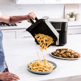 thumbnail of Ninja Airfryer AF451EU Dubbele Airfryer XXL - Twee Kookvakken - 9.5 Liter - Digitale Thermometer - 2470 Watt - Dual Zone Technologie