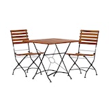 thumbnail of Tischgruppe 2x 57433 Lindau Klappstuhl 1x 56726 Lindau Tisch 80x80cm