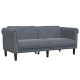 thumbnail of vidaXL Sofa 2-Sitzer Dunkelgrau Samt