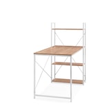 thumbnail of Mesa para computador / Secretária Easy Up3 incl. estante branco/carvalho hjh LIVING