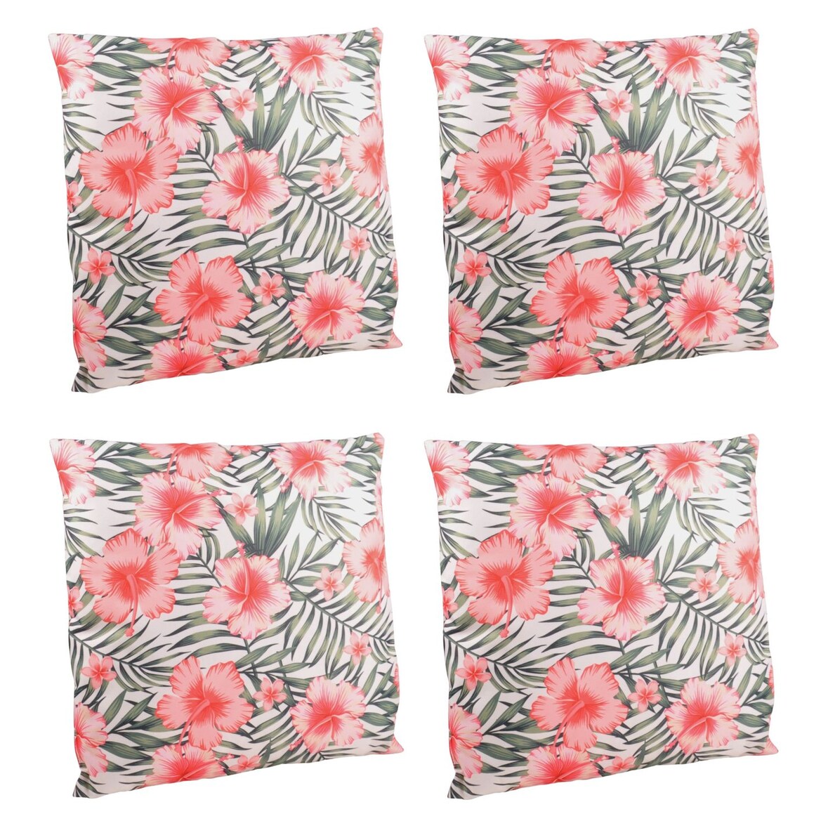 Outdoor-Kissen 4er-Set 45x45cm Dekokissen Gartenkissen Loungekissen Gartendeko variante:3