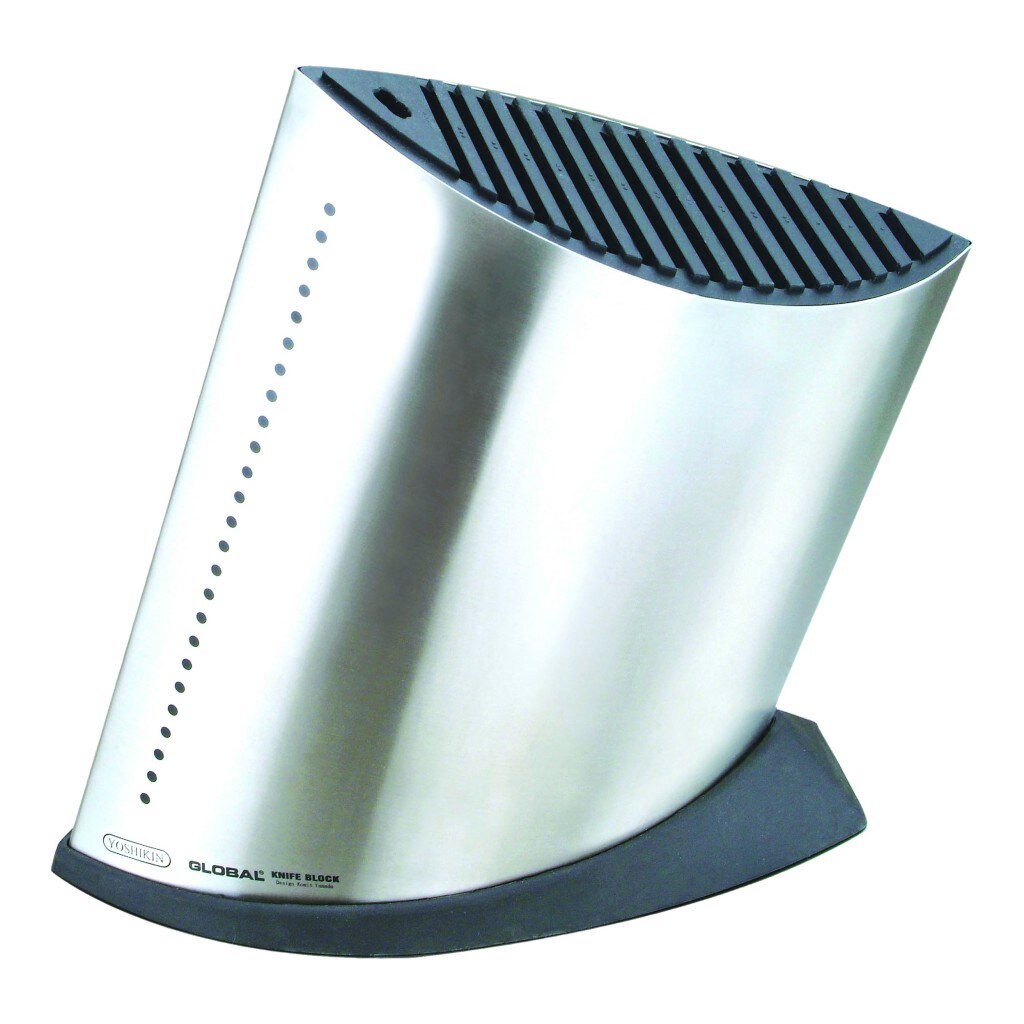 Global Bloc porte couteaux inox pour 10 pièces Global - 120312