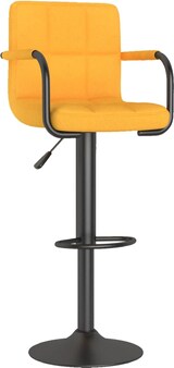 thumbnail of vidaXL Barhocker Senfgelb Stoff