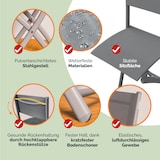 thumbnail of CASARIA® Balkonmöbel Set Klappbar 3 Stühle Tisch