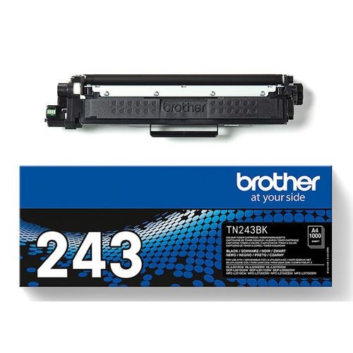 Brother TN-243BK cartucho de tóner 1 pieza(s) Original Negro