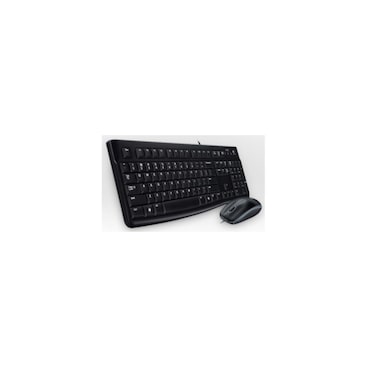 Logitech - mk120 - clavier / souris usb - noir