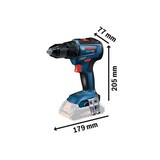 thumbnail of BOSCH 06019H5202 BOSCH GSR 18V-55 Professional Akku-Bohrschrauber 18,0 V, ohne Akku