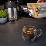 thumbnail of Intirilife 4x Doppelwandiges Thermo Glas Set in 100 - 150ml - Mundgeblasen isoliert für Latte Macchiato, als Teeglas oder Kaffeeglas