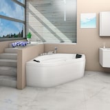 thumbnail of Whirlpool Pool Badewanne Eckwanne Wanne W20 140x140cm mit Farblichtherapie