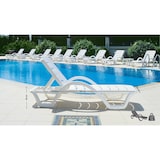 thumbnail of Set van 10 ligstoelen Havana wit