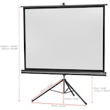 thumbnail of celexon Stativleinwand Economy 244 x 183 cm