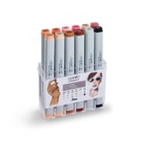 thumbnail of Layoutm. Copic Set Hautfarben 12 Stück