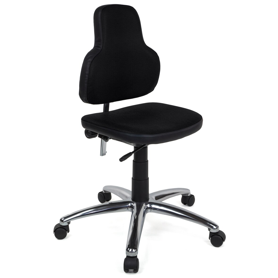 Mayer Sitzmöbel, Drehstuhl 2206, Schwarz/Brillantschwarz, 2206S_26397_572