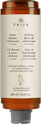 thumbnail of Haut- & Haarshampoo Prija 360 ml vitalisierend mit Ginseng-Extrakten, für Cysoap Drückspender