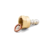 thumbnail of Kit connexion gaz tuyau + adaptateur tétine + raccords pour réchauds et barbecues à gaz