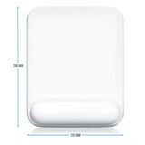 thumbnail of Titanwolf Großes Mauspad mit Gelkissen 22,5x28cm, Gaming Handgelenkauflage, Mousepad, Gel Handballenauflage Handauflage Gelpolster ergonomisch