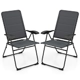 thumbnail of Helloshop26 - Conjunto de 2 cadeiras de descanso dobráveis ​​para pátio 71 x 53 x 102 cm confortáveis ​​com 7 posições design 20_0011795