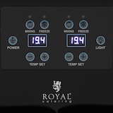 thumbnail of Royal Catering - slushmachine - 2 x 3 l - digitaal bedieningspaneel -