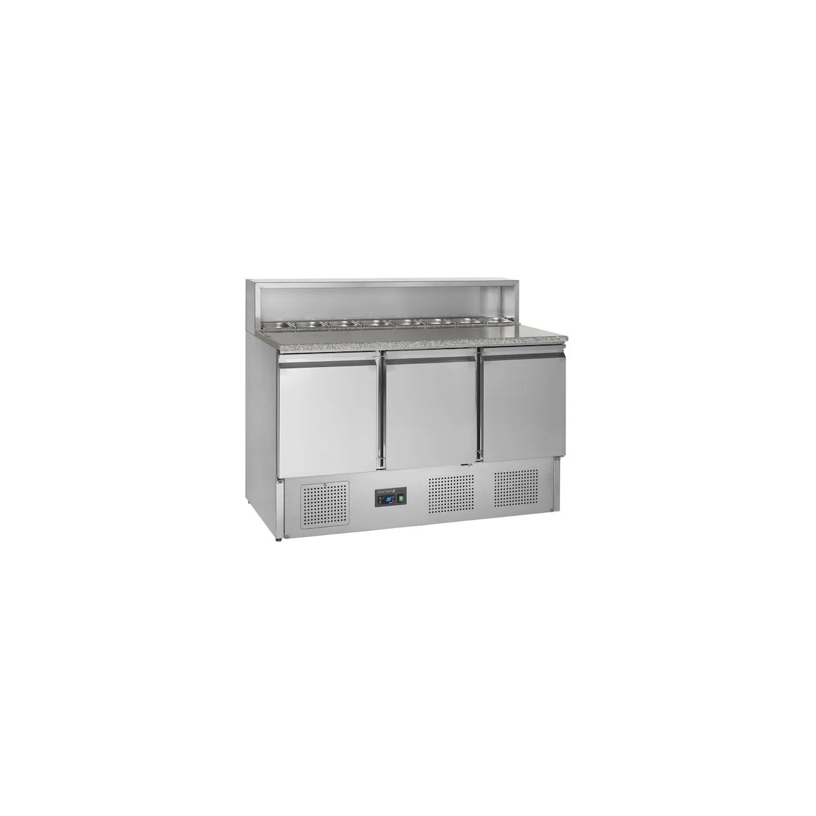 Mesa Industrial Refrigerada Para Ensaladas 3 Puertas PT930 Tefcold