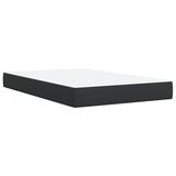 thumbnail of vidaXL Boxspringbett mit Matratze Schwarz 120x200 cm Kunstleder