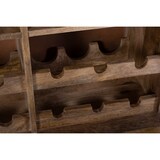 thumbnail of Barschrank OSKAR Mangoholz Braun 122x46x74cm Weinschrank Kaffeetresenschrank