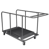 thumbnail of Ligne CHR Chariot pour table ronde Nîmes, métal, gris