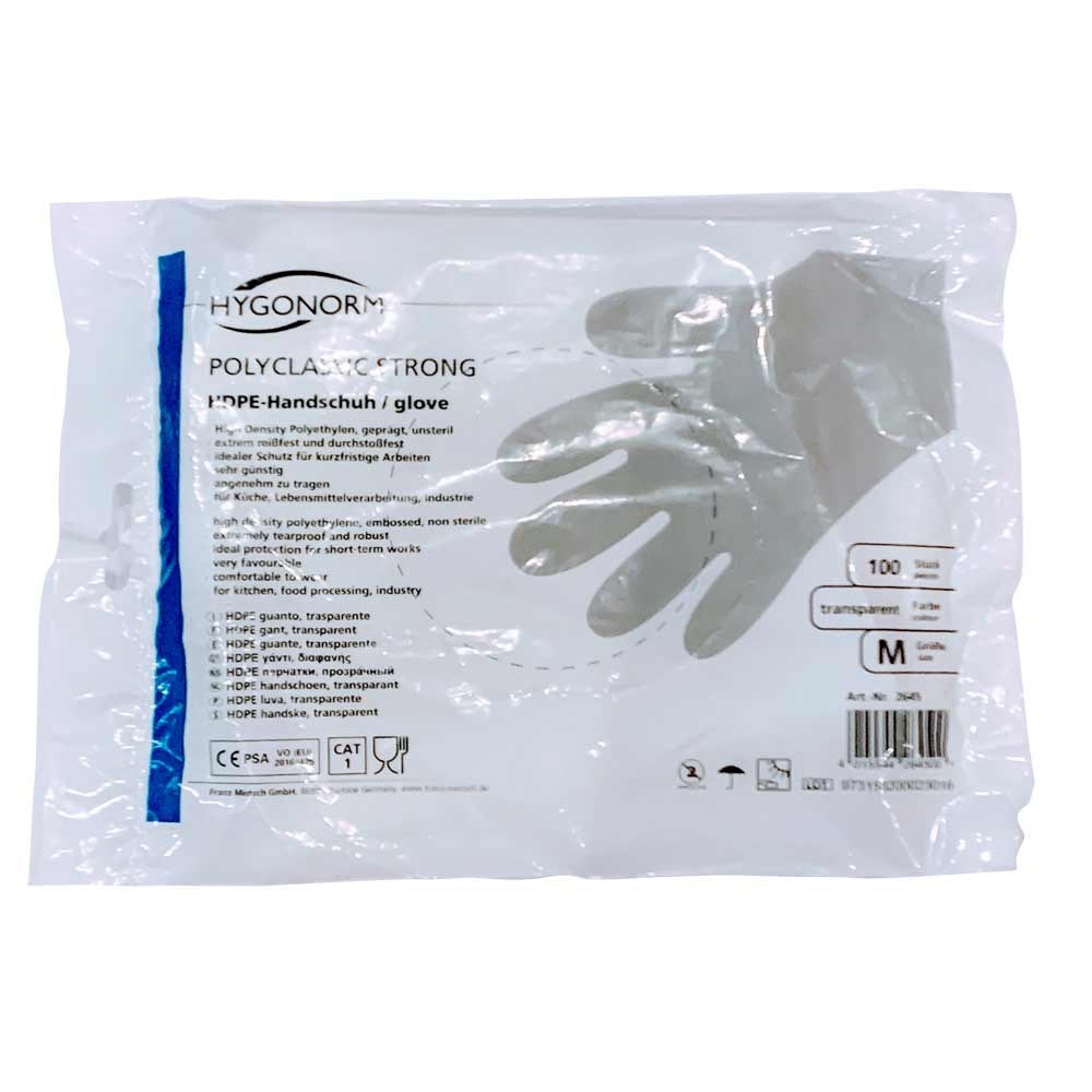 Hygonorm HDPE-Handschuhe "Polyclassic Strong" | 100 Stück : M