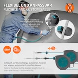 thumbnail of ECD Germany Druckluftschlauchtrommel 10 m + 1 m, Automatik-Aufroller, 15 bar, 1/4", Wandmontage