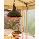 thumbnail of Stufa da patio Sunred Indus II Bright sospesa nera 2100 Watt
