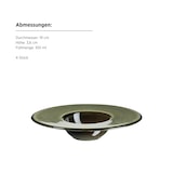 thumbnail of MÄSER by costaverde Gourmetteller 19 cm GRÜN, 4er Set, 400241