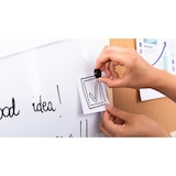 thumbnail of ALLboards Tableau COMBI en liège et blanc magnétique – 60×40 cm – cadre en bois + ACCESSOIRES