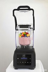 thumbnail of METRO PROFESSIONAL Batidora de vaso con campana insonorizada GBB1100, 24.5 x 28.5 x 48.5 cm, 2 L, negro