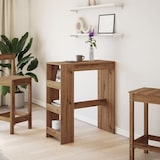 thumbnail of Table de bar avec étagères chêne artisanal bois d'ingénierie Modèle Boréal Stella Plus