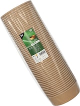 thumbnail of 6 X 50 Salatschalen, Pappe rund 500 ml Ø 15 cm · 4,6 cm braun