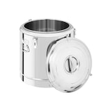 thumbnail of Royal Catering - Royal Catering Conteneur Isotherme Boîte Norvégienne RCTP-50ET (50L, Fermoirs Grenouille, Robinet De Vidange, Acier Inoxydable,